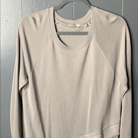 Athleta Criss Cross‎ Long Sleeve Top M - Picture 4 of 10